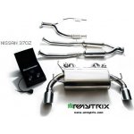 Armytrix Catback výfukový systém Nissan 370Z Z34 3.7 V6 3.7 VQ37VHR včetně Nismo (09-) – Hledejceny.cz