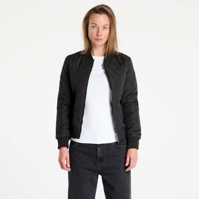 Urban Classics Ladies Diamond Quilt Nylon Jacket černá – Zboží Mobilmania