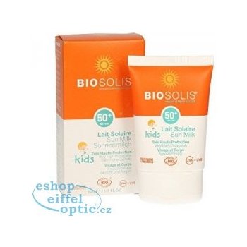 Biosolis Kids mléko na opalování SPF50+ 50 ml