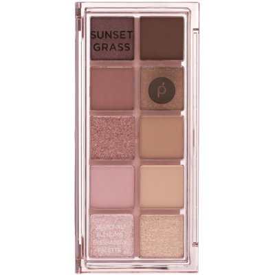 Peach C Seasonal Blending Eyeshadow Palette 01 Sunset Grass Paleta očních stínů 7,5 g – Zboží Mobilmania