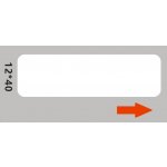Niimbot A2A68601601 12 x 40 mm 150 ks bílé samolepicí štítky – Zboží Dáma
