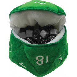 Ultra Pro UP D20 Plush Dice Bag Barva: zelená