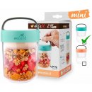 Lékué Jar To Go svačinový box 400 ml | tyrkysový