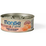 Monge Cat Natural tuňák žlutoploutvý a losos 80 g – Hledejceny.cz