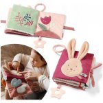 BabyOno Senzorická látková knížka Rabbit Karo pro miminka – Hledejceny.cz