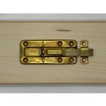 Domax Zástrč lisovaná zamykací jednod. 100x40x1,0 mm