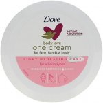 Dove hydratační krém na obličej a tělo Body Love (Light Hydratation Care) 250 ml – Sleviste.cz