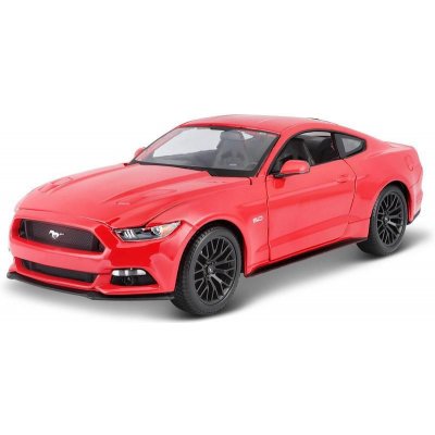 Maisto Ford Mustang GT 2015 červená R 1:18 – Zboží Mobilmania