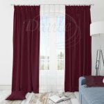 Blackout UNI 124 bordó,180x145 – Zboží Dáma