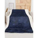 MKLuzkoviny.cz Beránková deka mikroplyš Digital Hvězdná obloha 150x200 – Sleviste.cz