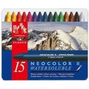 Neocolor II, Caran d´Ache Akvarelové voskové pastely