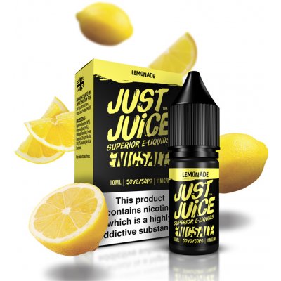 Just Juice Salt Lemonade 10 ml 20 mg – Zbozi.Blesk.cz