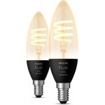 Philips SADA 2x LED Stmívatelná žárovka Hue WHITE AMBIANCE E14/4,6W/230V P5186 – Zboží Mobilmania