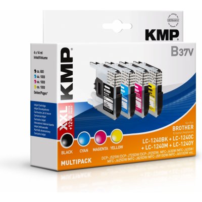 KMP Brother LC-1240 multipack - kompatibilní – Zbozi.Blesk.cz