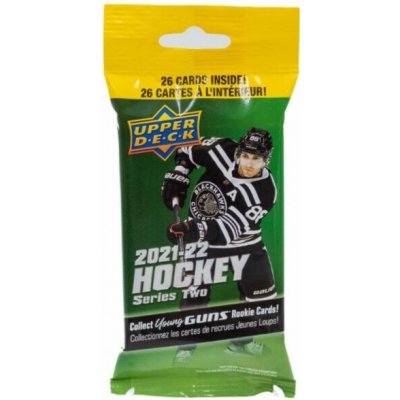 Upper Deck 2021-22 NHL Series Two Fat Pack hokejové karty – Zbozi.Blesk.cz