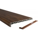 Parapet plastový 200x4000 mm, zlatý dub – Sleviste.cz