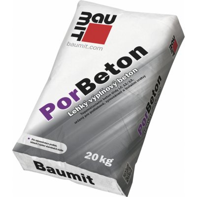 Baumit PorBeton Extra lehký beton 20 kg – Sleviste.cz