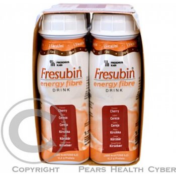 FRESUBIN ENERGY FIBRE VIŠEŇ POR SOL 4X200ML