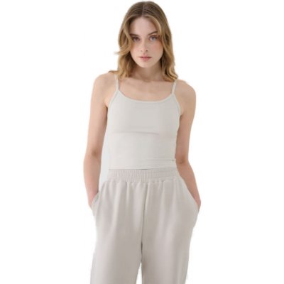 4F-SLEEVELESS F127-83S-BEIGE Béžová – Sleviste.cz
