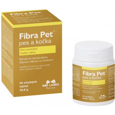 Fibra Pet pro psy a kočky 50 tbl – Hledejceny.cz
