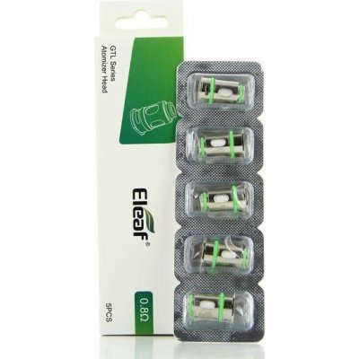 Eleaf iSmoka GTL Coil 0.8 ohm 5 ks – Hledejceny.cz