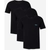 Pánské Tričko Hugo bavlněné tričko 3-pack s potiskem černá