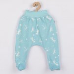 KOALA Kojenecké bavlněné polodupačky Koala Vážka tyrkysové – Zboží Dáma