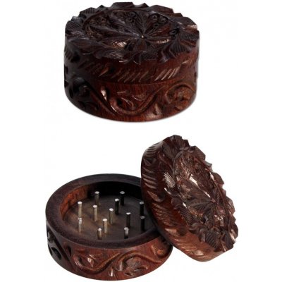 Rosewood drtička leaf 2 dílná dřevěná 45 x 25 mm – Zboží Mobilmania