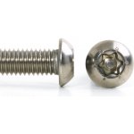 Šroub button torx security nerez A2 ISO 7380 - M8x30 – Sleviste.cz