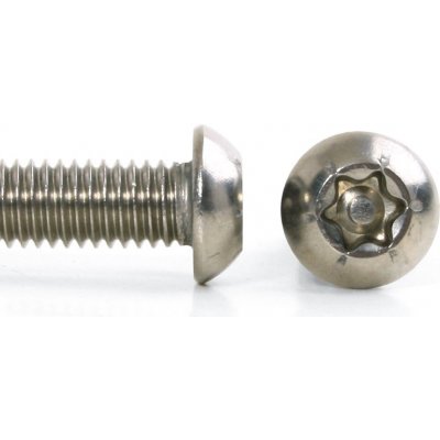 Šroub button torx security nerez A2 ISO 7380 - M8x30 – Sleviste.cz