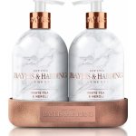 Baylis & Harding Bílý čaj a Neroli mycí gel 500 ml + tělové mléko 500 ml dárková sada – Sleviste.cz