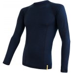 Sensor Merino DF triko dl. rukáv deep blue – Zboží Dáma