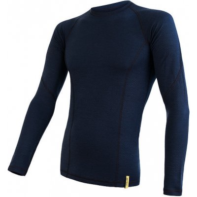 Sensor Merino DF triko dl. rukáv deep blue – Zboží Dáma