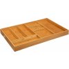 Příborník do zásuvky 5five Simply Smart 5FIVE MUSTE SMART DESTERSERALIZER MASE MACES BAMBOO MDF Plate Hnědá 58x38x5cm