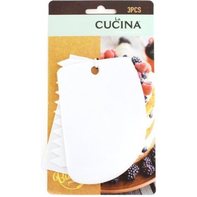 Kinekus Stěrka kuchyňská na těsto sada 3ks UH /karta/ KLC KIN64301709 – HobbyKompas.cz