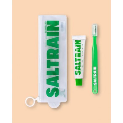 Saltrain Cestovní mini-sada pro ústní hygienu Travel Kit Green Edition 30 g 1 ks – Hledejceny.cz