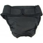 Vsepropejska Fixed černé Hárací kalhotky pro psa slabin 46 58 cm – Sleviste.cz