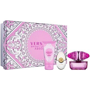 Versace Bright Crystal Absolu EDP 50 ml + EDP 10 ml + 50 ml tělové mléko dárková sada