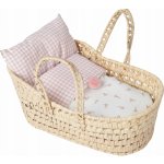 Antonio Juan 92316 Mojžíšův košík pro panenku s povlečením velký – Zboží Dáma