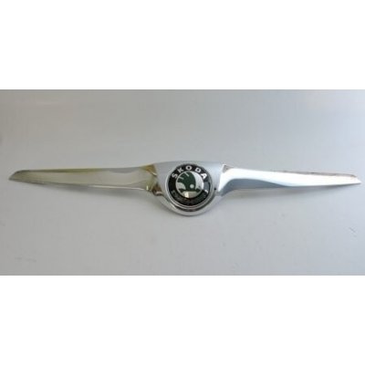 Lišta masky se znakem FABIA II. od M2011, ORIGINAL 5J0853633A – Sleviste.cz