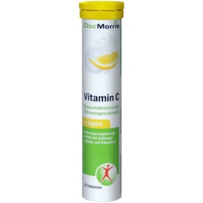 Doc Morris Vitamin C Zitronengeschmack 20 ks 80 g – Hledejceny.cz