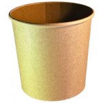 Wimex Papírová miska PAP PE kraft Ø115mm 500 ml – Zboží Dáma