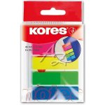 Kores samolepicí záložky 45x12mm/5x25ks Strips mix barev – Hledejceny.cz