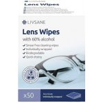 Livsane Čisticí ubrousky na brýle a čočky 50 ks – Zboží Dáma