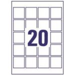 Avery Zweckform 25 listů, A4, bílé L7121-25 – Sleviste.cz