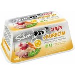 Chejn Sam Adult Dog kuřecí 8 x 415 g – Zboží Mobilmania