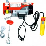 DEGET Elektrický lanový naviják 230V 125/250 KG, Verke V06050, Barvy a parametry Červená – Hledejceny.cz