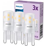 Philips 3x LED žárovka s paticí G9 1,9W = 25W 220 lm 2700K teplá bílá – Hledejceny.cz