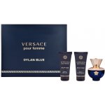 Versace Pour Femme Dylan Blue pro ženy EDP 50 ml + tělové mléko 50 ml + sprchový gel 50 ml dárková sada – Hledejceny.cz