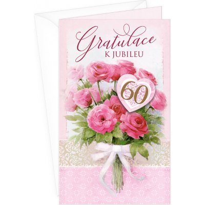 ARGUS Přání k 60.narozeninám 15-6514c60 – Zboží Mobilmania